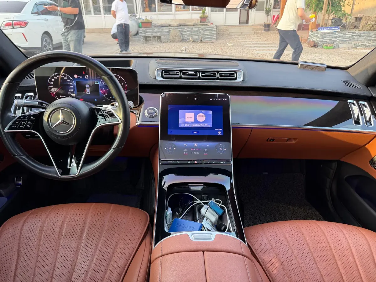 2022 Mercedes-Benz S Class 2.5T 313HP L6 9AT,autocango,china used car exporter,china ev exporter,chinese used car exporter,chinese used ev exporter