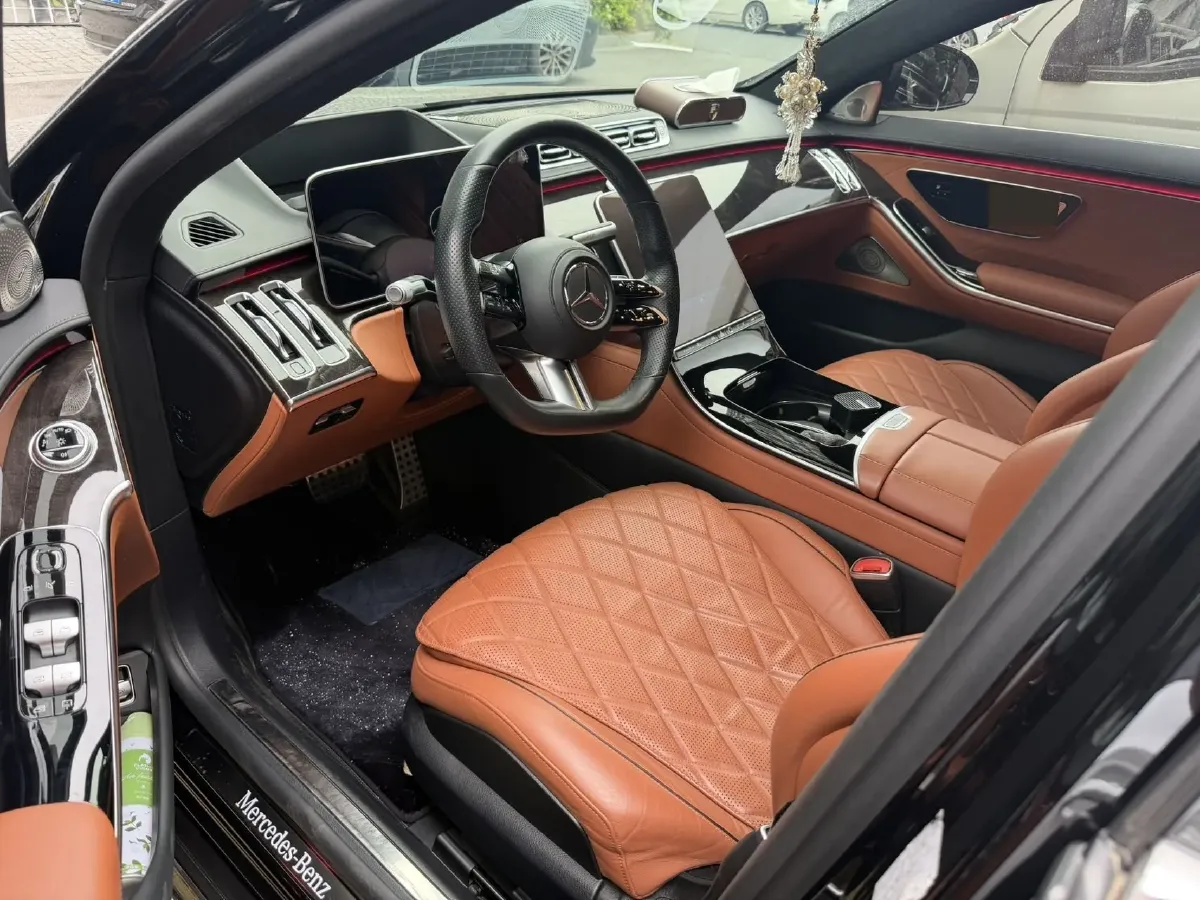 2021 Mercedes-Benz S Class 3.0T 435HP L6 9AT,autocango,china used car exporter,china ev exporter,chinese used car exporter,chinese used ev exporter