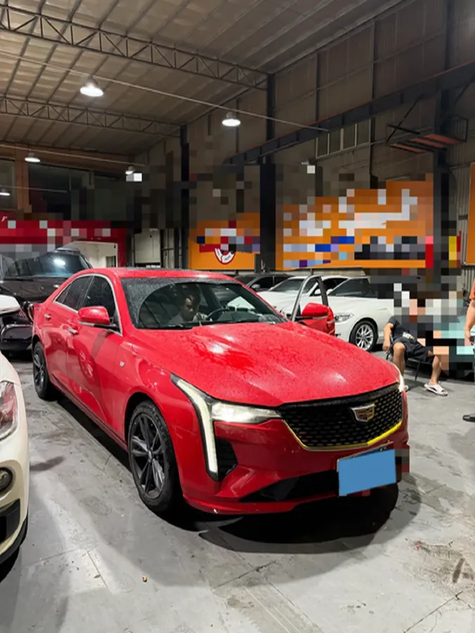 2022 Cadillac CT4 2.0T 237HP L4 8AT,autocango,china used car exporter,china ev exporter,chinese used car exporter,chinese used ev exporter