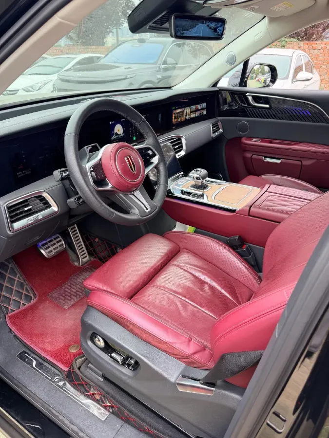 2021 HongQi E-HS9 BEV 99KWH,autocango,china used car exporter,china ev exporter,chinese used car exporter,chinese used ev exporter