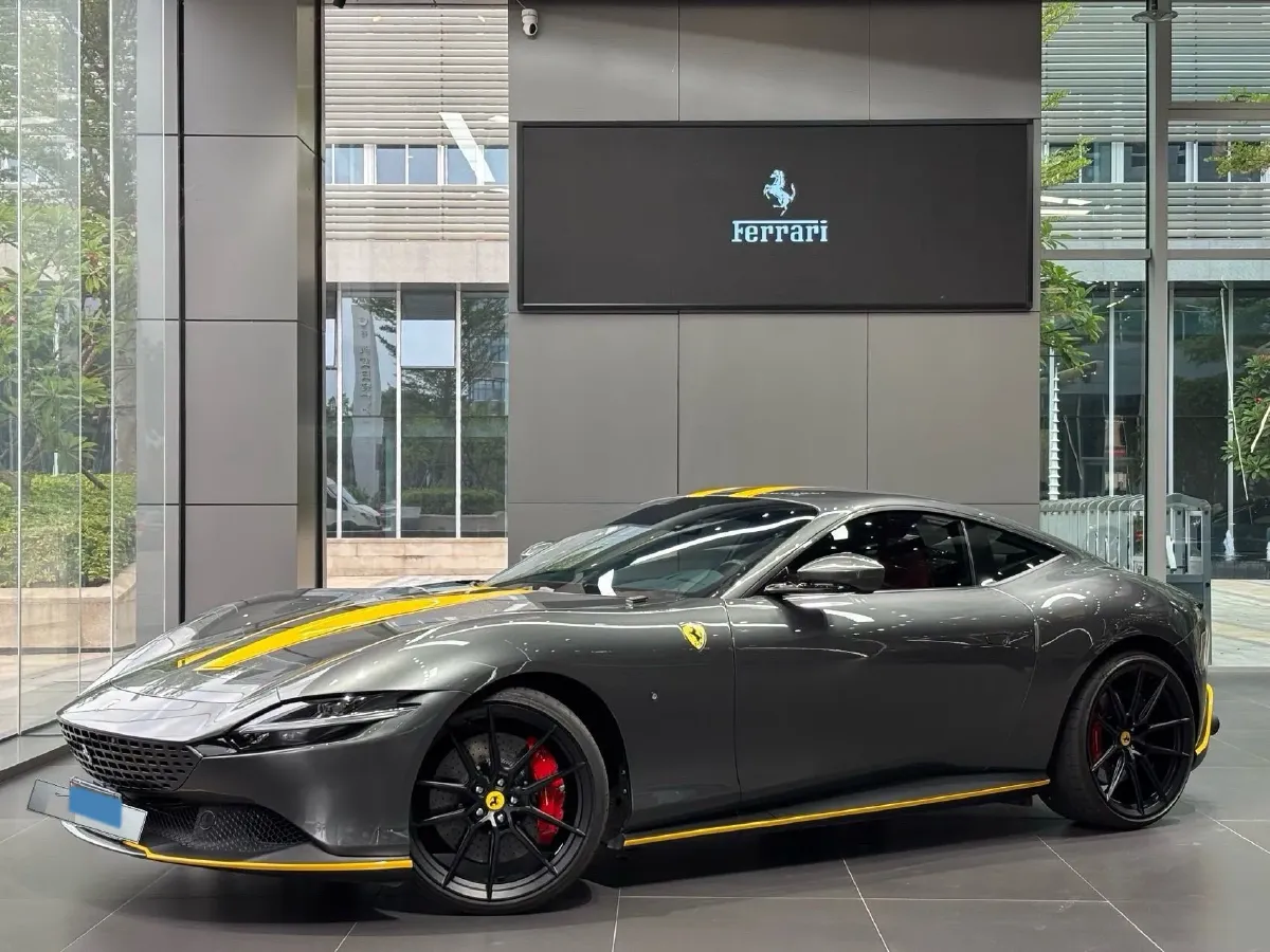 2020 Ferrari Roma 3.9T 620HP V8 8DCT,autocango,china used car exporter,china ev exporter,chinese used car exporter,chinese used ev exporter