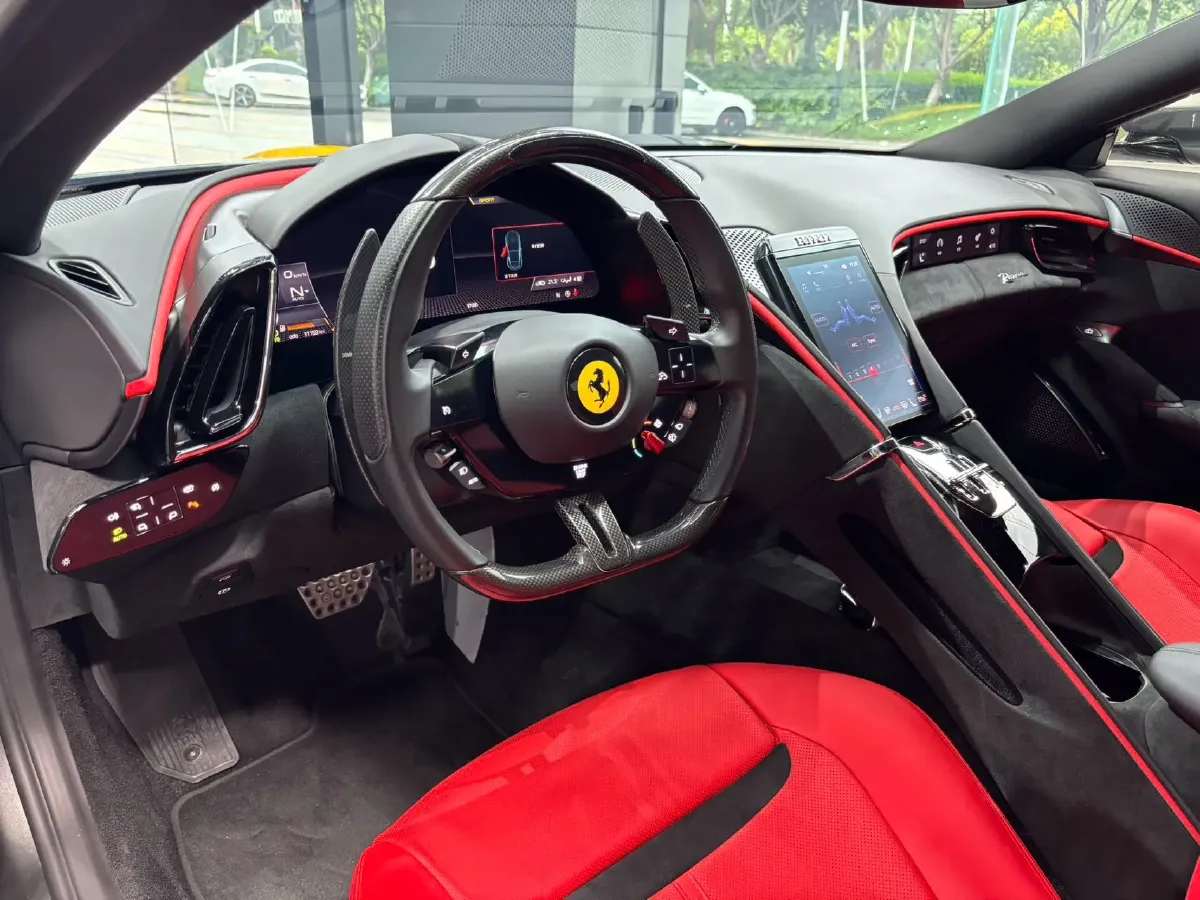 2020 Ferrari Roma 3.9T 620HP V8 8DCT,autocango,china used car exporter,china ev exporter,chinese used car exporter,chinese used ev exporter