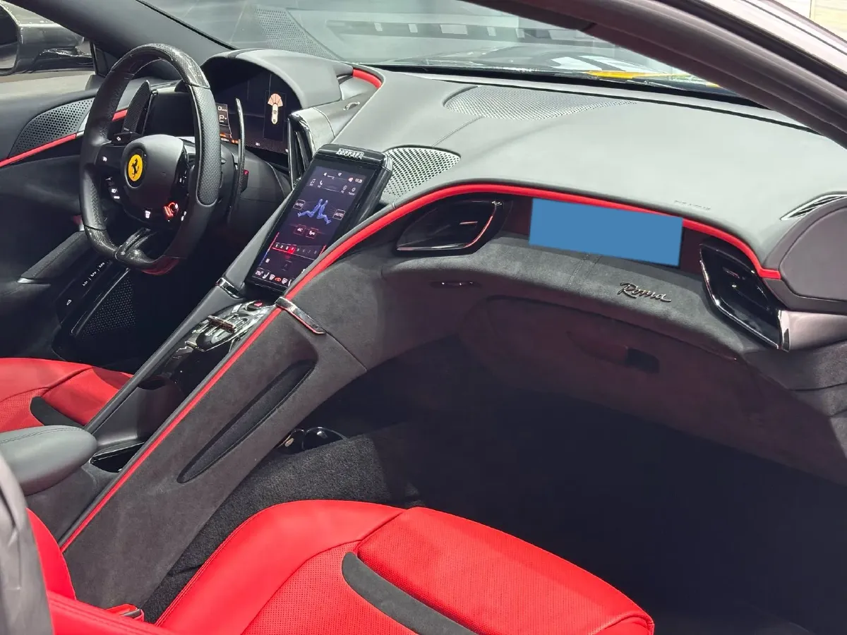 2020 Ferrari Roma 3.9T 620HP V8 8DCT,autocango,china used car exporter,china ev exporter,chinese used car exporter,chinese used ev exporter