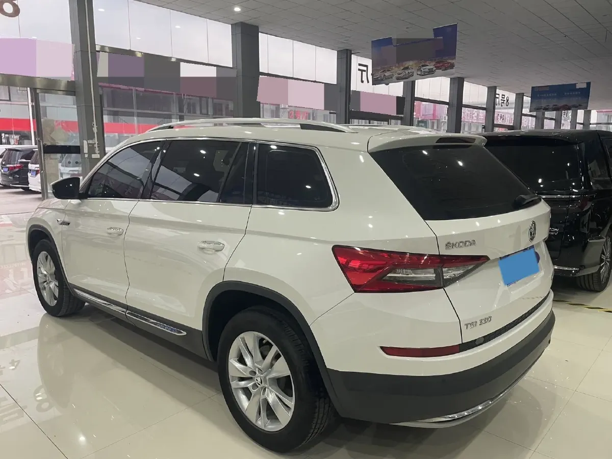 2018 Skoda Kodiak 2.0T 186HP L4 7DCT,autocango,china used car exporter,china ev exporter,chinese used car exporter,chinese used ev exporter