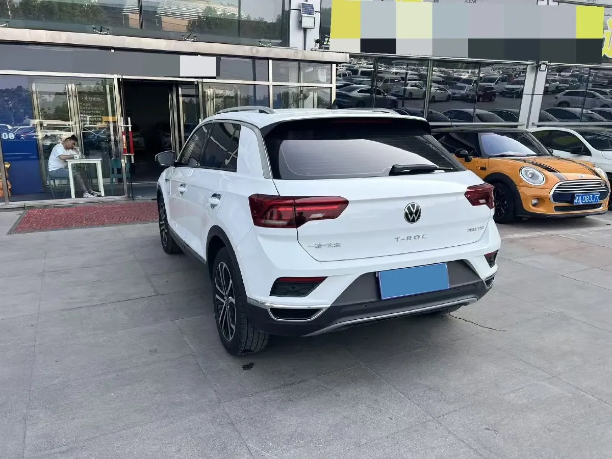 2021 Volkswagen T-Roc 1.4T 150HP L4 7DCT,autocango,china used car exporter,china ev exporter,chinese used car exporter,chinese used ev exporter