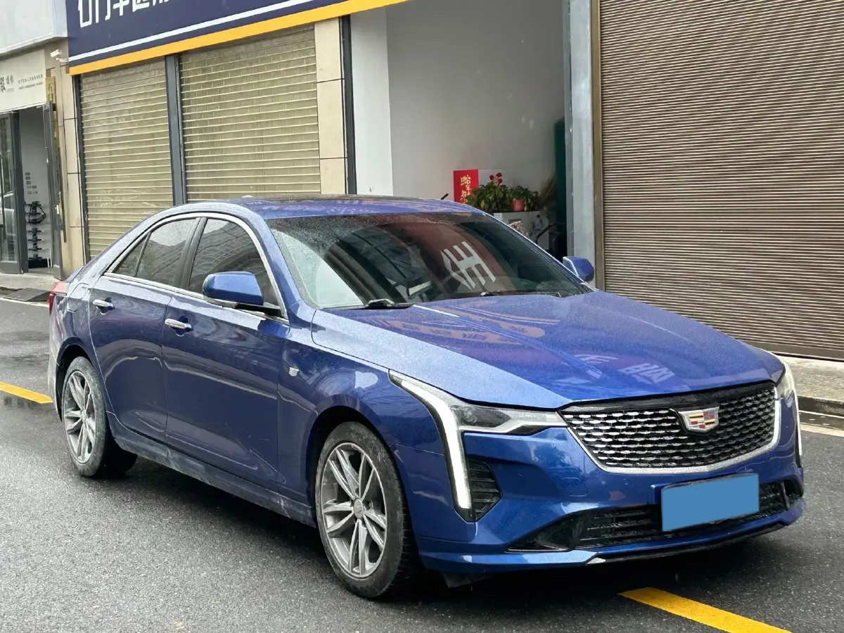 2021 Cadillac CT4 2.0T 237HP L4 8AT,autocango,china used car exporter,china ev exporter,chinese used car exporter,chinese used ev exporter