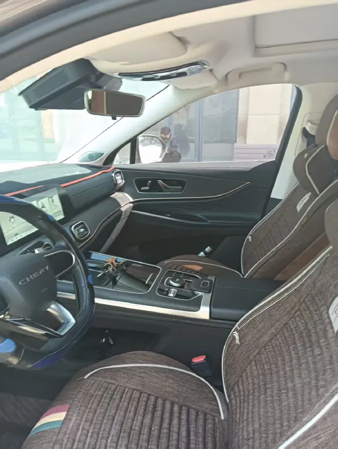 2023 Chery Tiggo 9 2.0T 261HP L4 7DCT,autocango,china used car exporter,china ev exporter,chinese used car exporter,chinese used ev exporter
