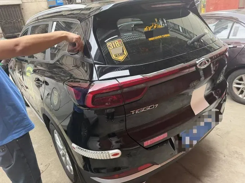 2024 Chery Tiggo 7 1.5T 156HP L4 CVT,autocango,china used car exporter,china ev exporter,chinese used car exporter,chinese used ev exporter