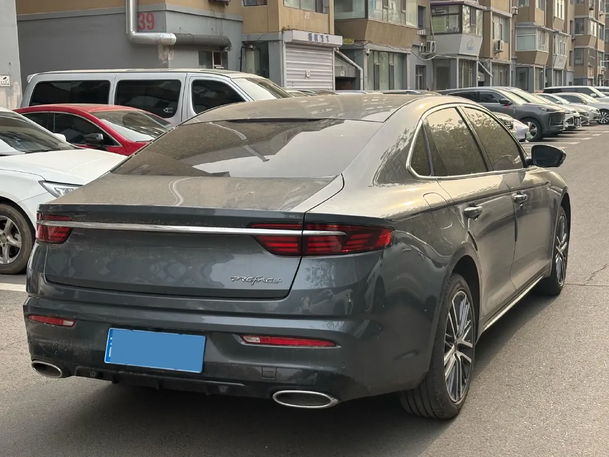 2021 Geely Preface 2.0T 190HP L4 7DCT,autocango,china used car exporter,china ev exporter,chinese used car exporter,chinese used ev exporter