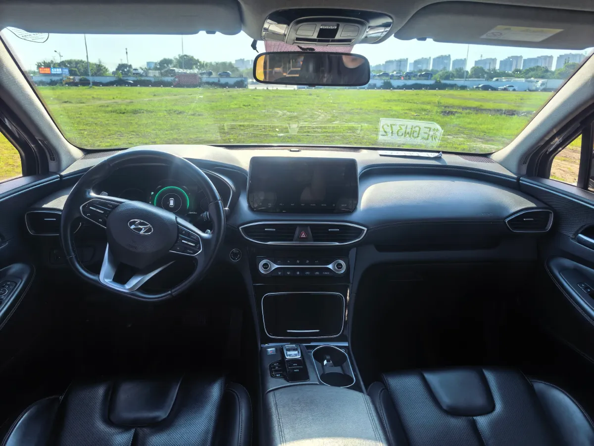 2019 Hyundai Santafe 2.0T 240HP L4 8AT,autocango,china used car exporter,china ev exporter,chinese used car exporter,chinese used ev exporter