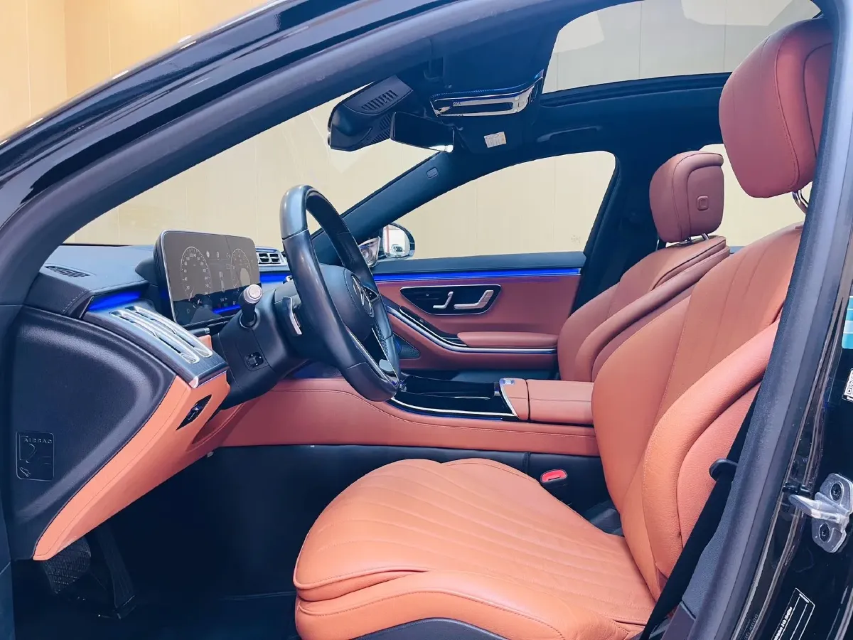 2021 Mercedes-Benz S Class 3.0T 313HP L6 9AT,autocango,china used car exporter,china ev exporter,chinese used car exporter,chinese used ev exporter