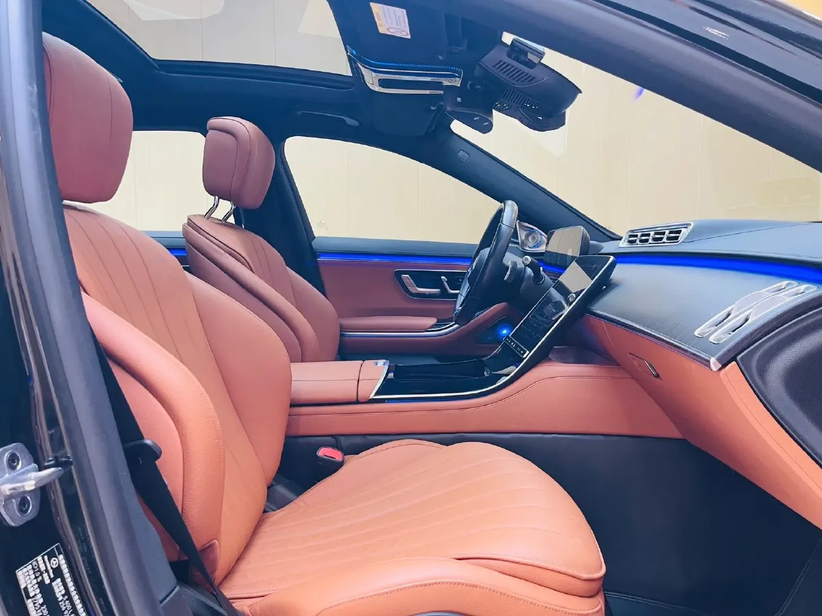 2021 Mercedes-Benz S Class 3.0T 313HP L6 9AT,autocango,china used car exporter,china ev exporter,chinese used car exporter,chinese used ev exporter