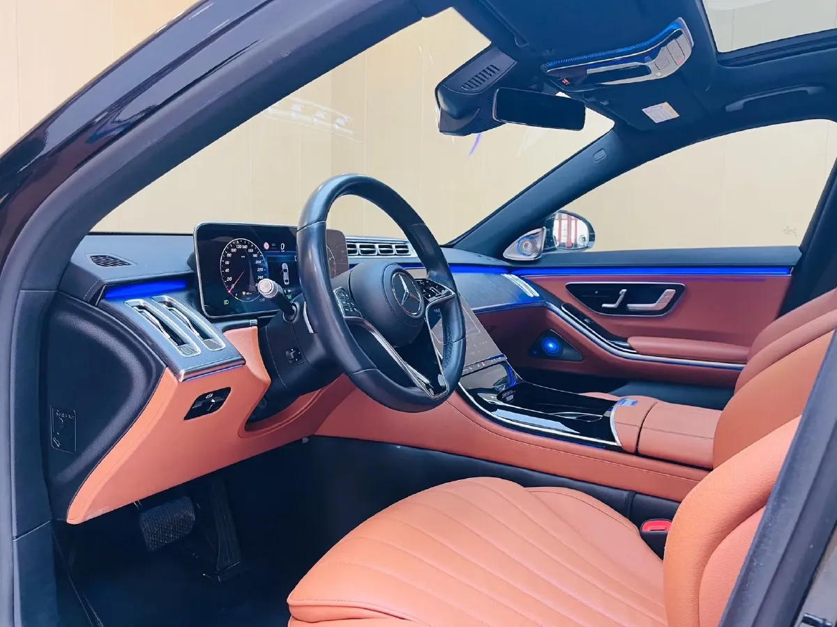 2021 Mercedes-Benz S Class 3.0T 313HP L6 9AT,autocango,china used car exporter,china ev exporter,chinese used car exporter,chinese used ev exporter