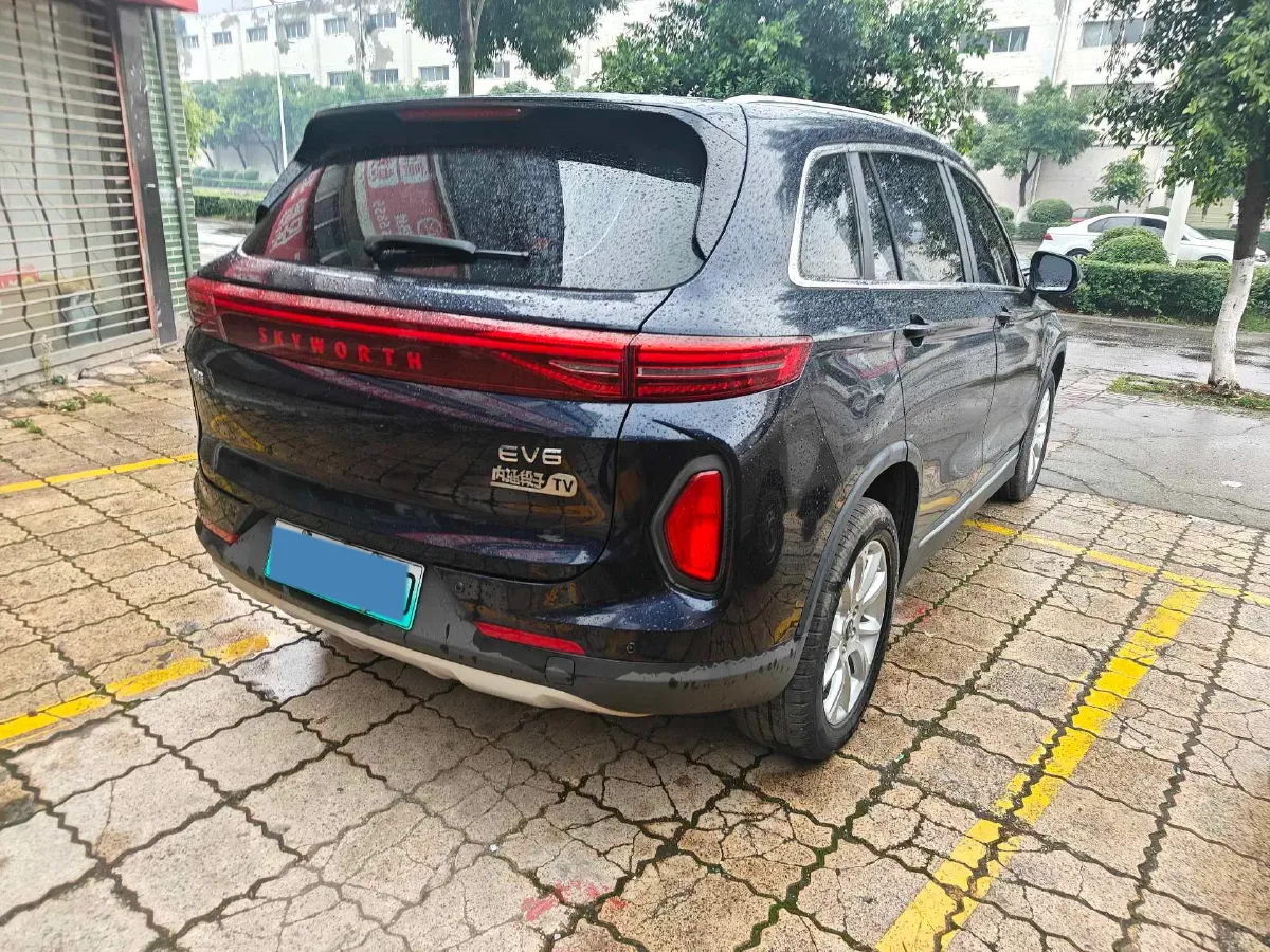 2021 Skyworth EV6 BEV 55.33KWH,autocango,china used car exporter,china ev exporter,chinese used car exporter,chinese used ev exporter