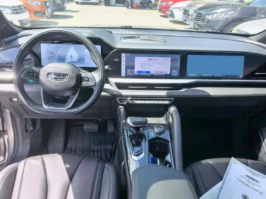 2024 Geely Monjaro 2.0T 218HP L4 7DCT,autocango,china used car exporter,china ev exporter,chinese used car exporter,chinese used ev exporter