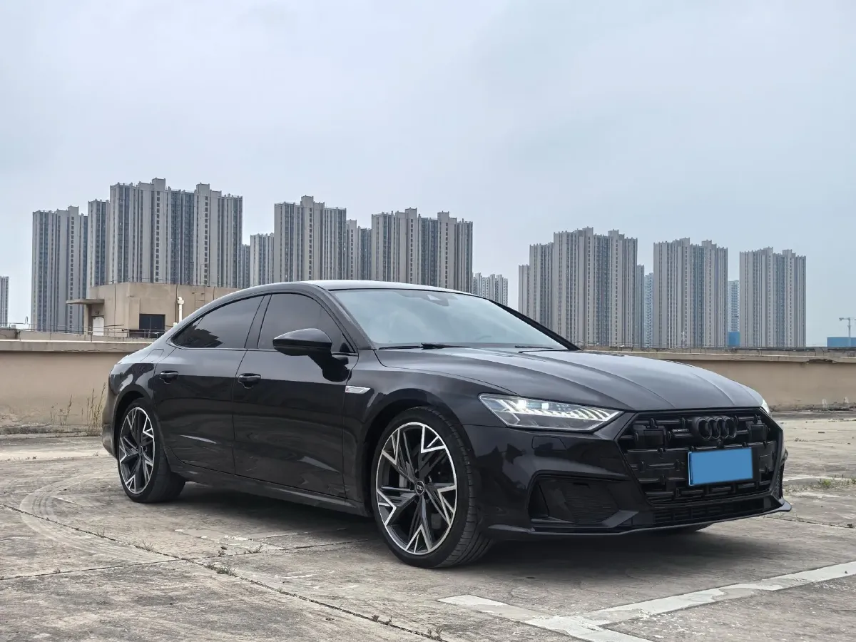 2024 Audi A7L 3.0T 340HP V6 7DCT,autocango,china used car exporter,china ev exporter,chinese used car exporter,chinese used ev exporter
