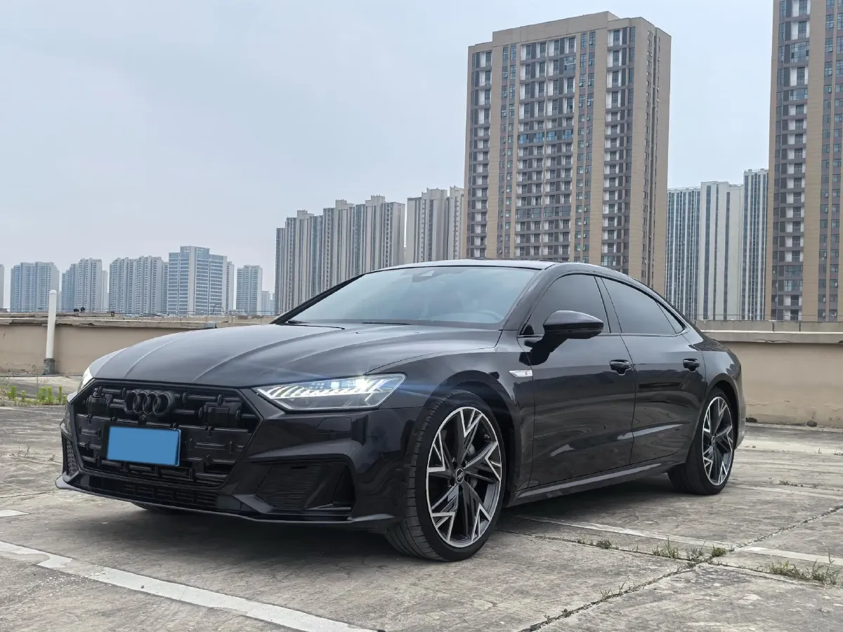 2024 Audi A7L 3.0T 340HP V6 7DCT,autocango,china used car exporter,china ev exporter,chinese used car exporter,chinese used ev exporter