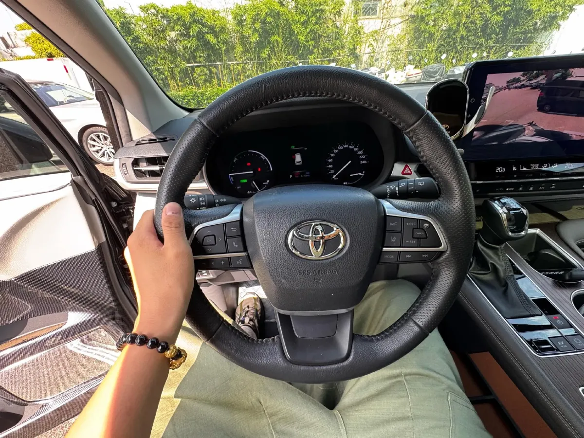 2023 Toyota Granvia 2.5L 189HP L4 E-CVT Hybrid,autocango,china used car exporter,china ev exporter,chinese used car exporter,chinese used ev exporter