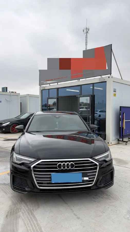 2021 Audi A6L 2.0T 190HP L4 7DCT,autocango,china used car exporter,china ev exporter,chinese used car exporter,chinese used ev exporter