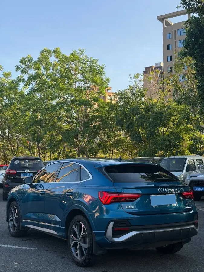 2020 Audi Q3 Sportback 2.0T 186HP L4 7DCT,autocango,china used car exporter,china ev exporter,chinese used car exporter,chinese used ev exporter