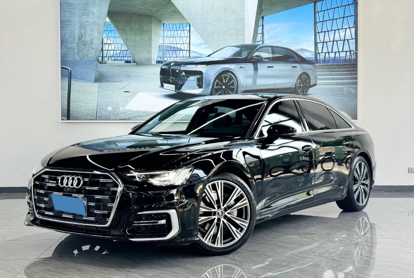 2024 Audi A6L 2.0T 245HP L4 7DCT,autocango,china used car exporter,china ev exporter,chinese used car exporter,chinese used ev exporter