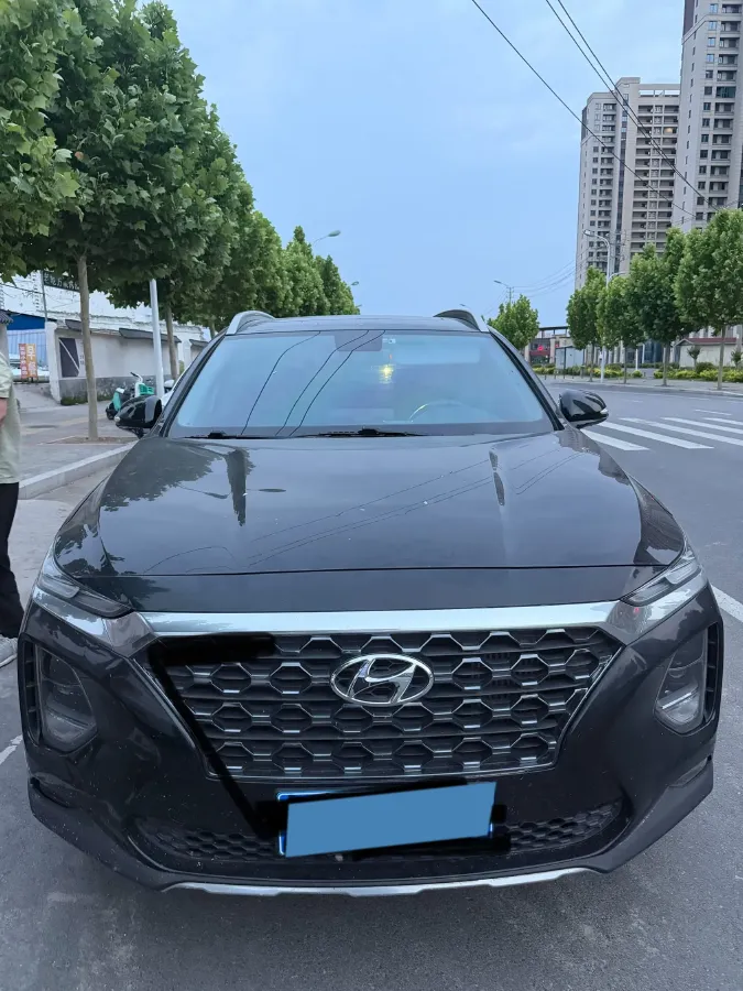 2019 Hyundai Santafe 2.0T 240HP L4 8AT,autocango,china used car exporter,china ev exporter,chinese used car exporter,chinese used ev exporter
