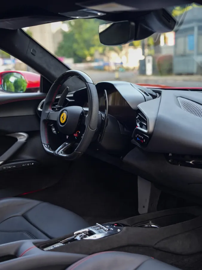 2021 Ferrari 296 3.0T 663HP V6 8DCT PHEV 7.45KWH,autocango,china used car exporter,china ev exporter,chinese used car exporter,chinese used ev exporter