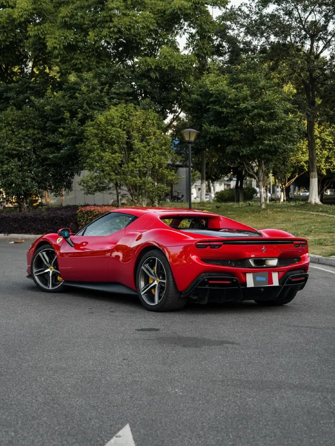 2021 Ferrari 296 3.0T 663HP V6 8DCT PHEV 7.45KWH,autocango,china used car exporter,china ev exporter,chinese used car exporter,chinese used ev exporter