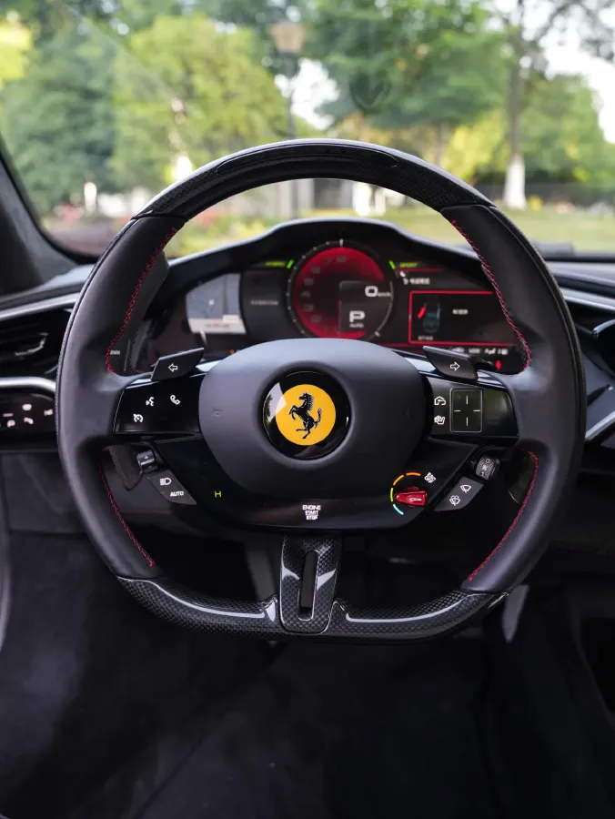 2021 Ferrari 296 3.0T 663HP V6 8DCT PHEV 7.45KWH,autocango,china used car exporter,china ev exporter,chinese used car exporter,chinese used ev exporter