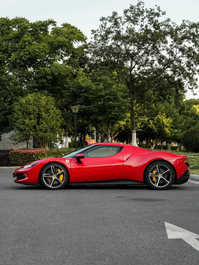 2021 Ferrari 296 3.0T 663HP V6 8DCT PHEV 7.45KWH,autocango,china used car exporter,china ev exporter,chinese used car exporter,chinese used ev exporter