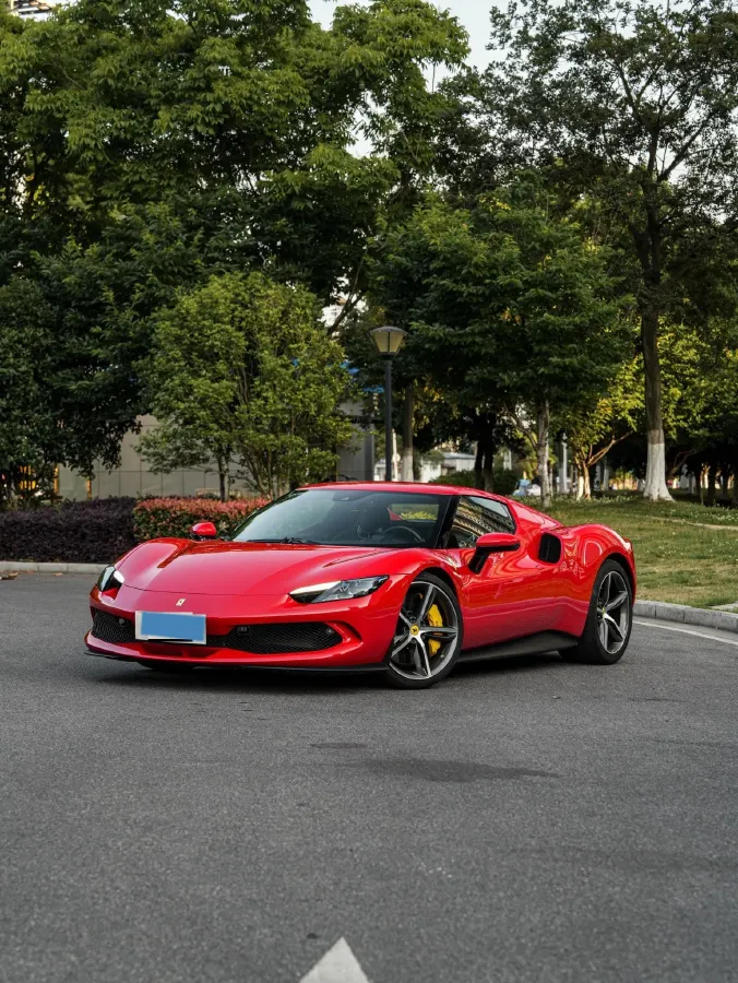 2021 Ferrari 296 3.0T 663HP V6 8DCT PHEV 7.45KWH,autocango,china used car exporter,china ev exporter,chinese used car exporter,chinese used ev exporter