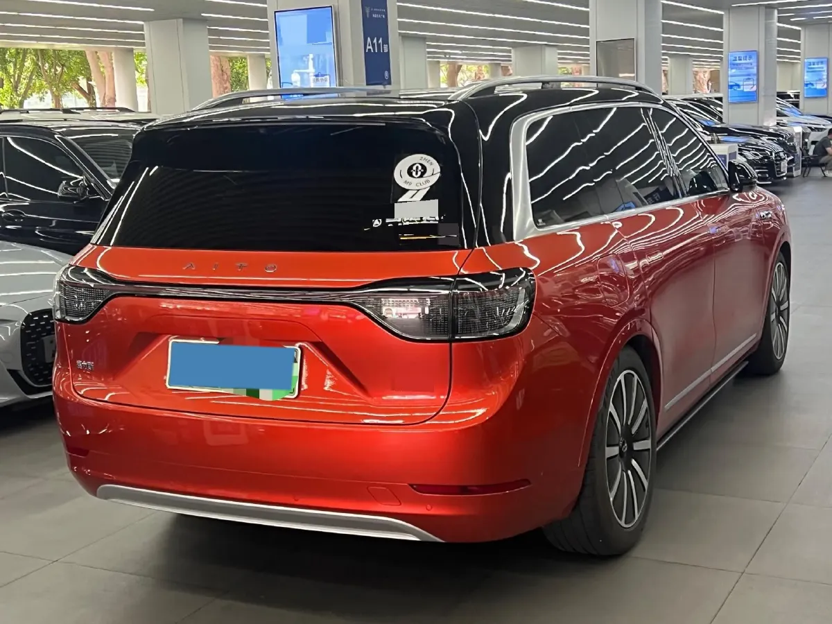 2024 AITO AITO M9 1.5T 152HP L4 REEV 42KWH,autocango,china used car exporter,china ev exporter,chinese used car exporter,chinese used ev exporter