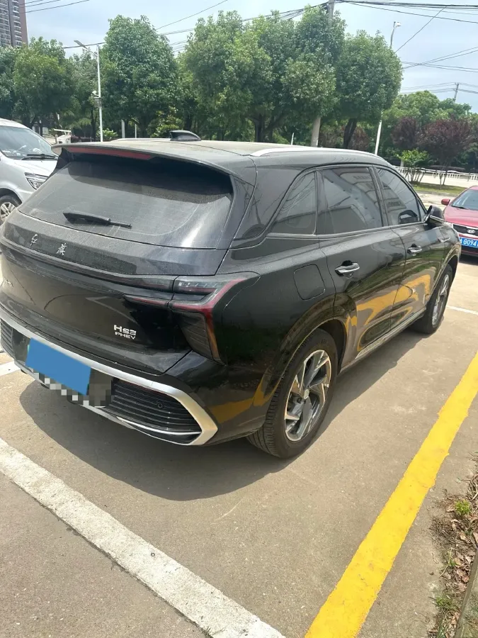 2025 HongQi HS3 1.5T 150HP L4 1DHT PHEV,autocango,china used car exporter,china ev exporter,chinese used car exporter,chinese used ev exporter