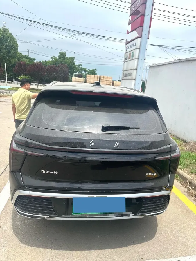 2025 HongQi HS3 1.5T 150HP L4 1DHT PHEV,autocango,china used car exporter,china ev exporter,chinese used car exporter,chinese used ev exporter