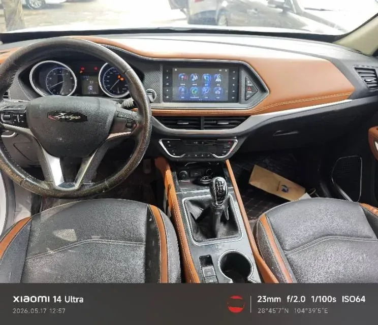 2017 Zotye T300 1.5L 112HP L4 5MT,autocango,china used car exporter,china ev exporter,chinese used car exporter,chinese used ev exporter