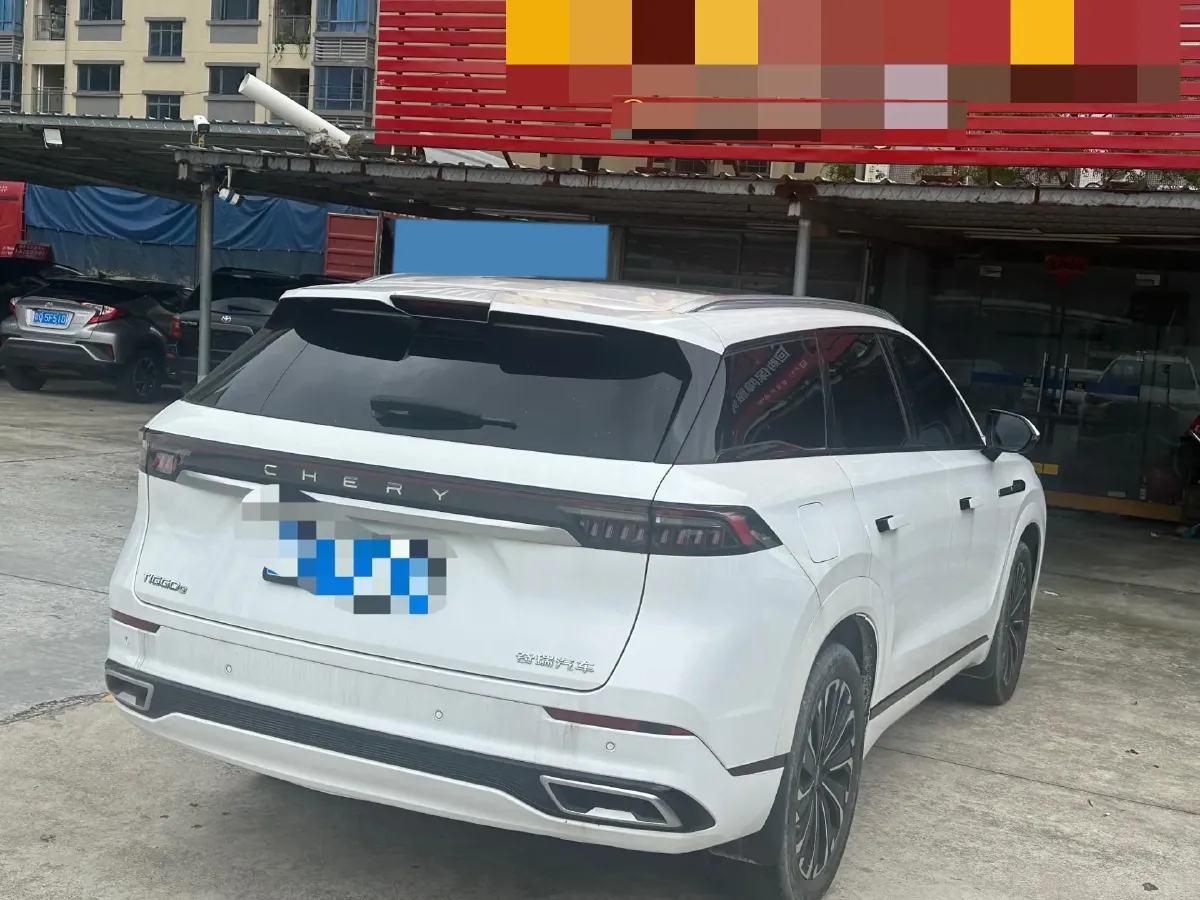 2023 Chery Tiggo 9 2.0T 261HP L4 7DCT,autocango,china used car exporter,china ev exporter,chinese used car exporter,chinese used ev exporter