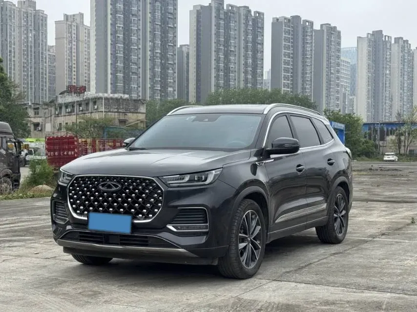 2022 Chery Tiggo 8 Plus 1.6T 197HP L4 7DCT,autocango,china used car exporter,china ev exporter,chinese used car exporter,chinese used ev exporter