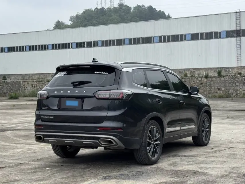 2022 Chery Tiggo 8 Plus 1.6T 197HP L4 7DCT,autocango,china used car exporter,china ev exporter,chinese used car exporter,chinese used ev exporter