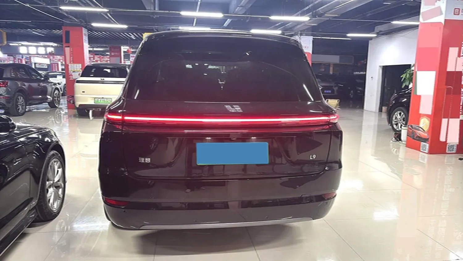 2022 Li L9 Range Extended 154HP REEV 42.6KWH,autocango,china used car exporter,china ev exporter,chinese used car exporter,chinese used ev exporter