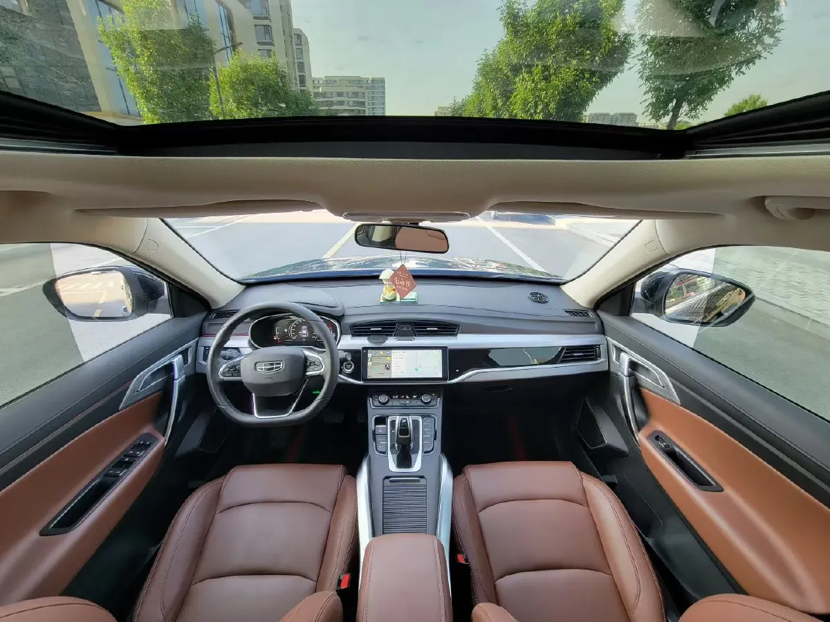 2021 Geely Azkarra 1.8T 184HP L4 7DCT,autocango,china used car exporter,china ev exporter,chinese used car exporter,chinese used ev exporter