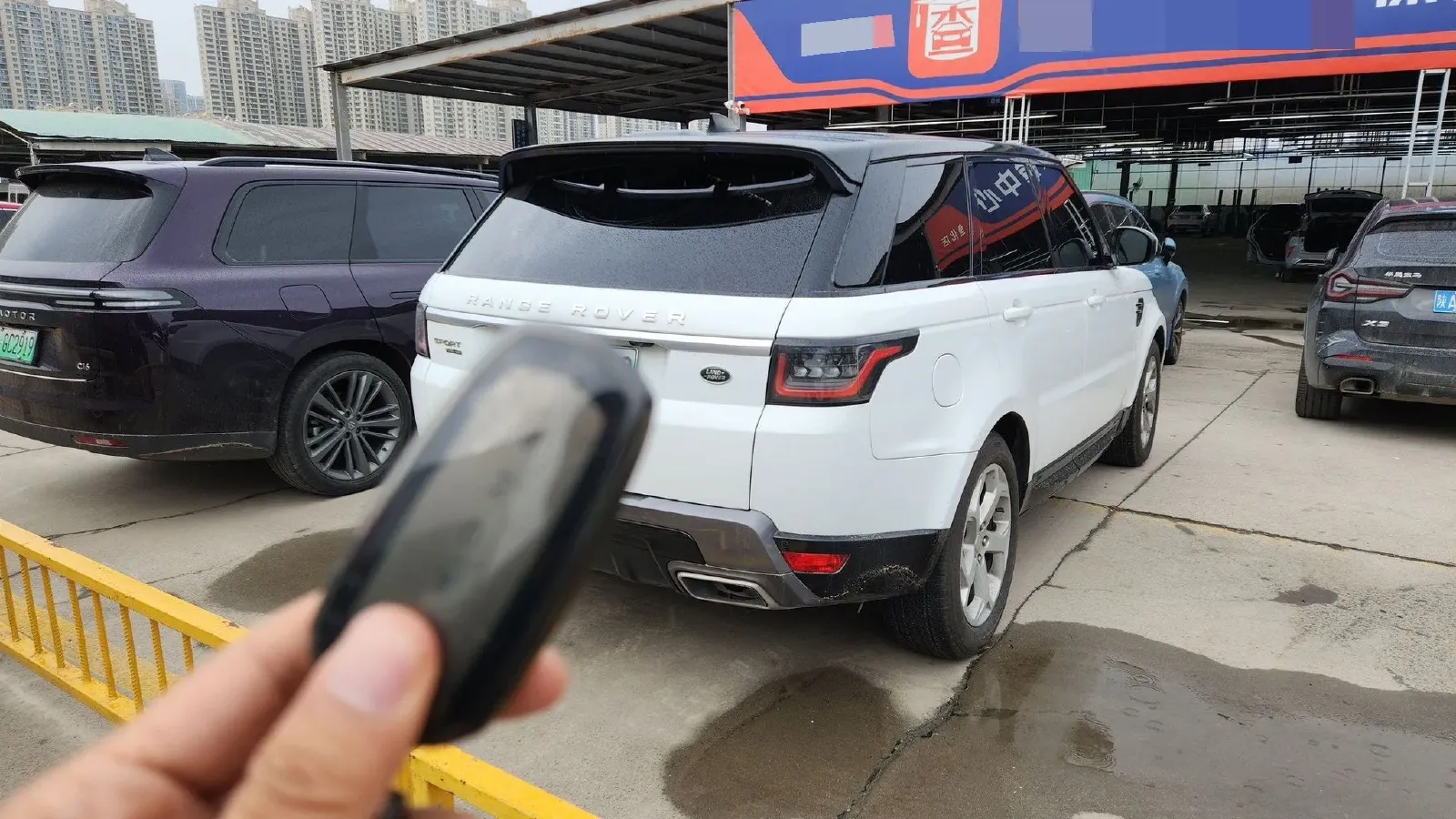 2018 Land Rover Range Rover Sport 2.0T 300HP L4 8AT PHEV 13.1KWH,autocango,china used car exporter,china ev exporter,chinese used car exporter,chinese used ev exporter