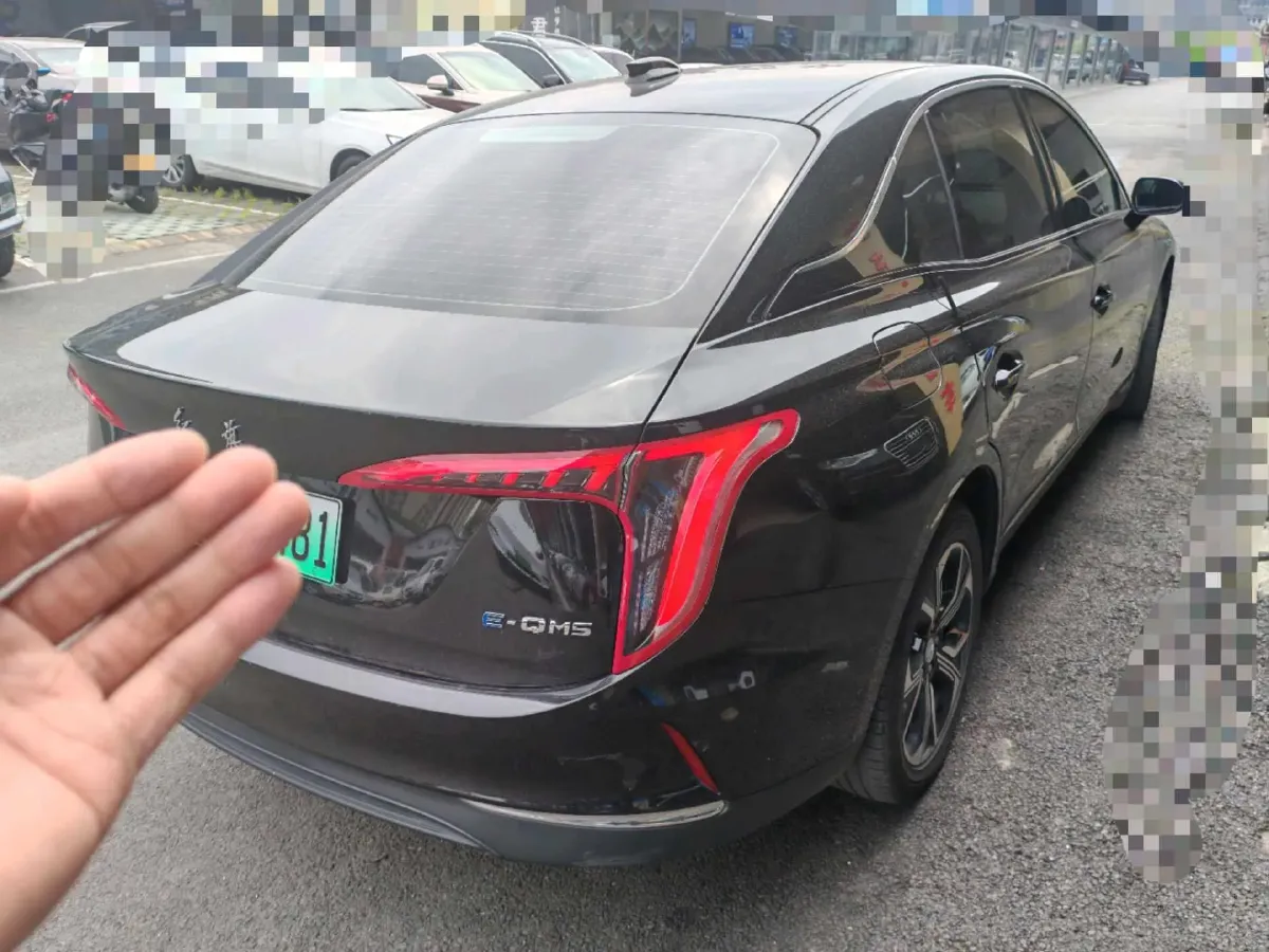 2022 HongQi E-QM5 BEV 56KWH,autocango,china used car exporter,china ev exporter,chinese used car exporter,chinese used ev exporter