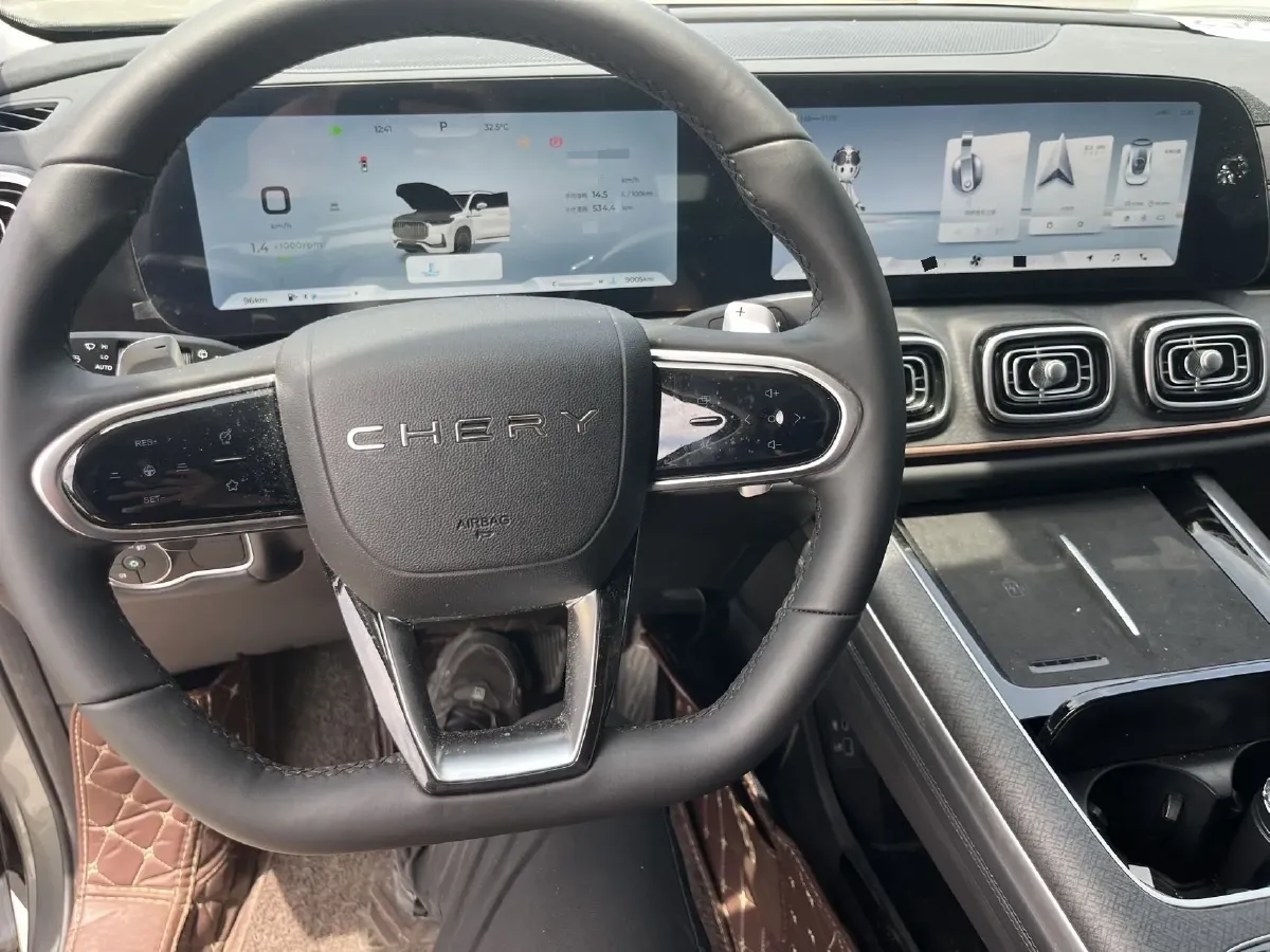 2023 Chery Tiggo 9 2.0T 261HP L4 7DCT,autocango,china used car exporter,china ev exporter,chinese used car exporter,chinese used ev exporter