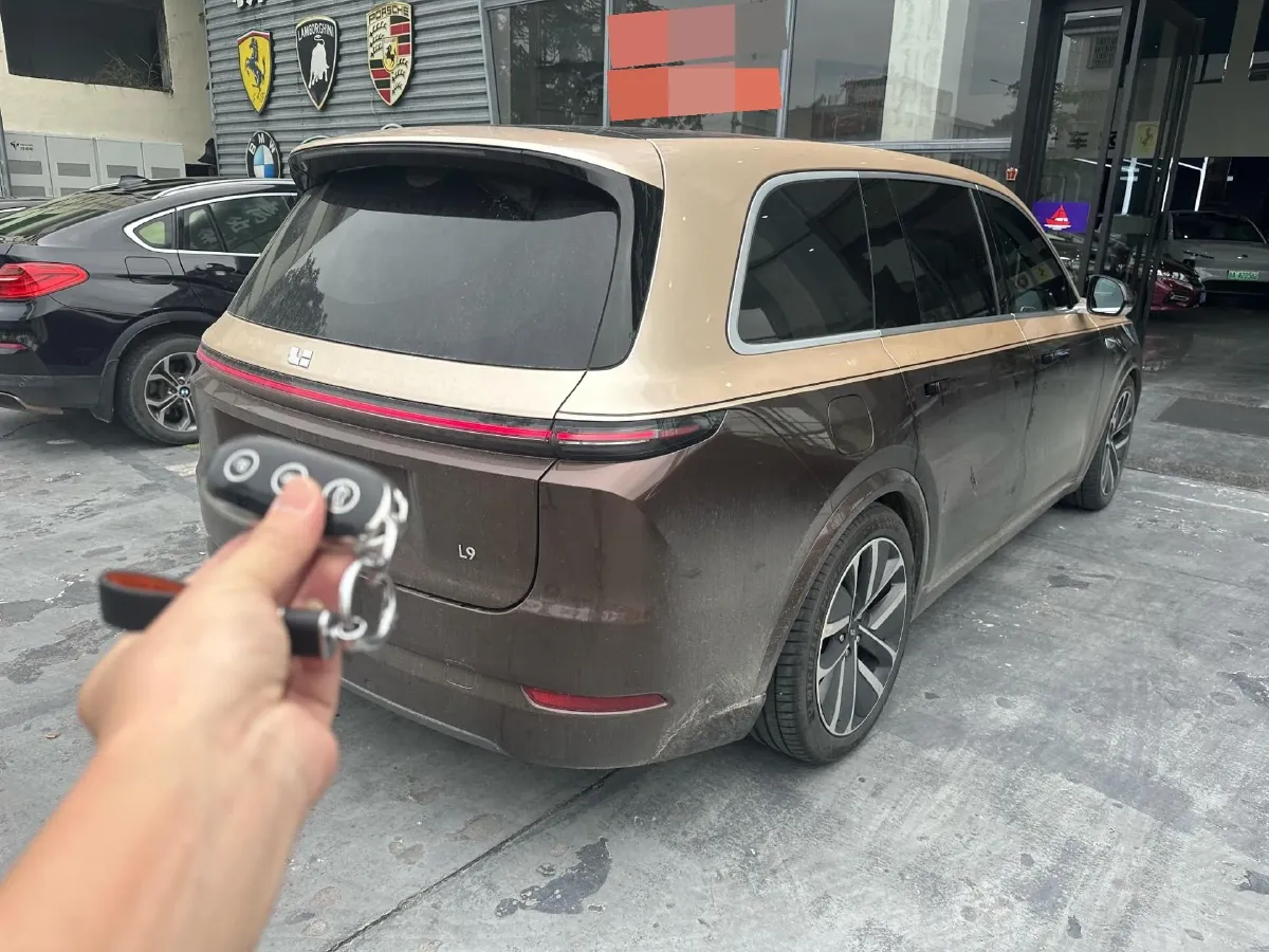 2022 Li L9 Range Extended 154HP REEV 42.6KWH,autocango,china used car exporter,china ev exporter,chinese used car exporter,chinese used ev exporter