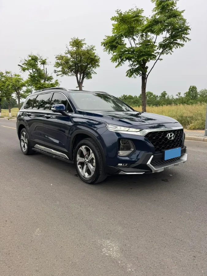 2019 Hyundai Santafe 2.0T 240HP L4 8AT,autocango,china used car exporter,china ev exporter,chinese used car exporter,chinese used ev exporter