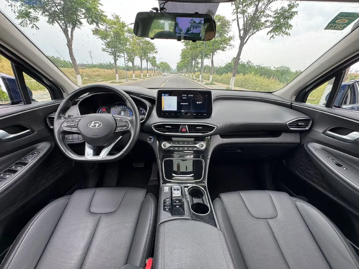 2019 Hyundai Santafe 2.0T 240HP L4 8AT,autocango,china used car exporter,china ev exporter,chinese used car exporter,chinese used ev exporter