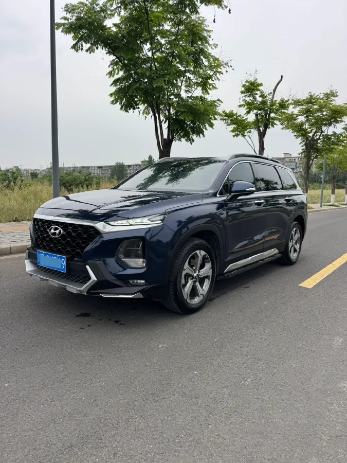 2019 Hyundai Santafe 2.0T 240HP L4 8AT,autocango,china used car exporter,china ev exporter,chinese used car exporter,chinese used ev exporter