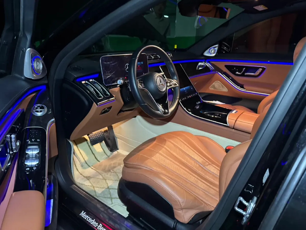 2022 Mercedes-Benz S Class 2.5T 367HP L6 9AT,autocango,china used car exporter,china ev exporter,chinese used car exporter,chinese used ev exporter