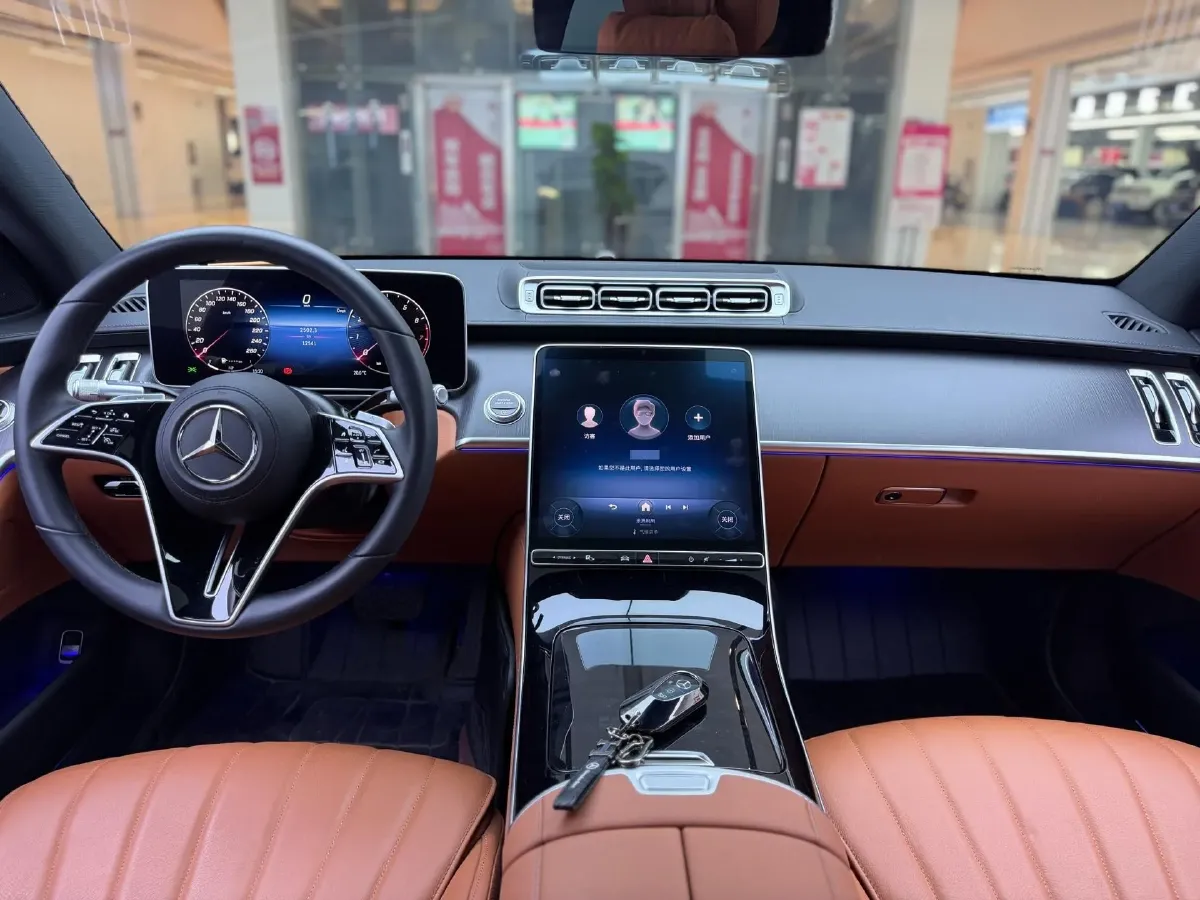 2024 Mercedes-Benz S Class 2.5T 313HP L6 9AT,autocango,china used car exporter,china ev exporter,chinese used car exporter,chinese used ev exporter