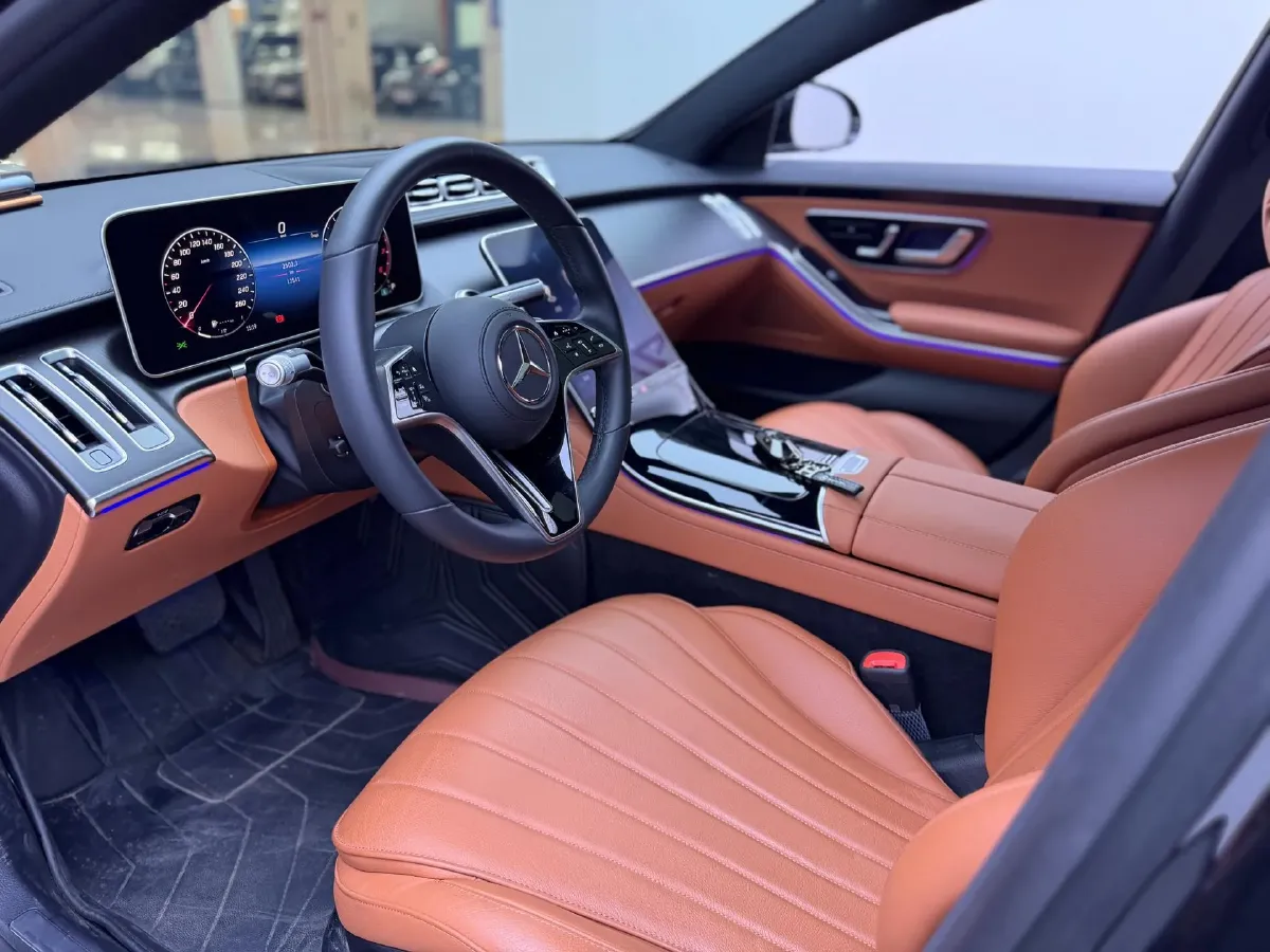 2024 Mercedes-Benz S Class 2.5T 313HP L6 9AT,autocango,china used car exporter,china ev exporter,chinese used car exporter,chinese used ev exporter